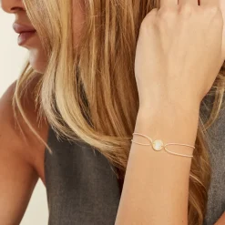 Bracelet Angel Or Jaune Nacre