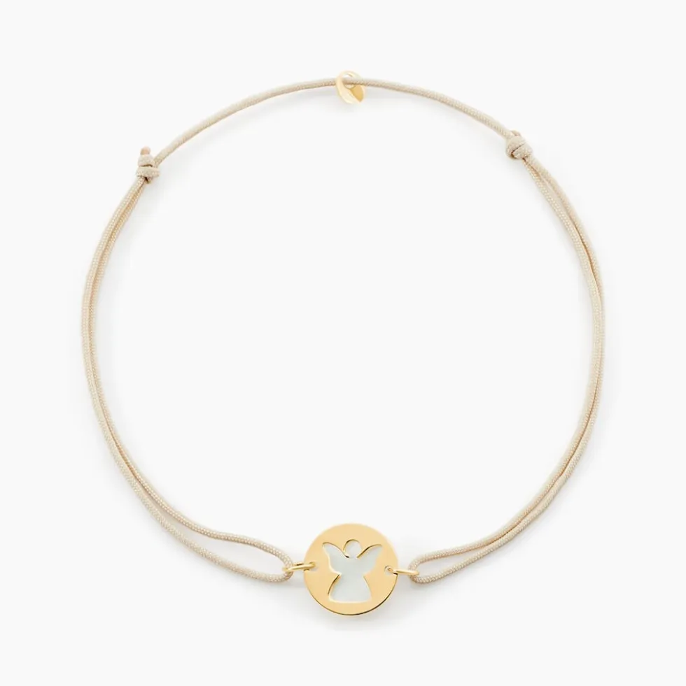 Bracelet Angel Or Jaune Nacre