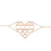 Bracelet Angeles Acier Rose