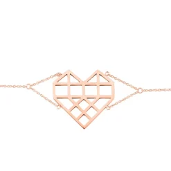 Bracelet Angeles Acier Rose