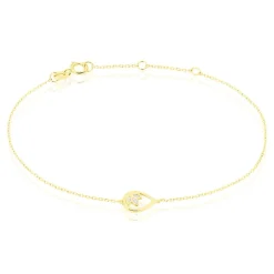 Bracelet Angelyna Or Jaune Diamant