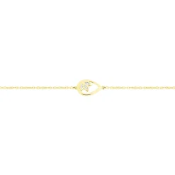 Bracelet Angelyna Or Jaune Diamant