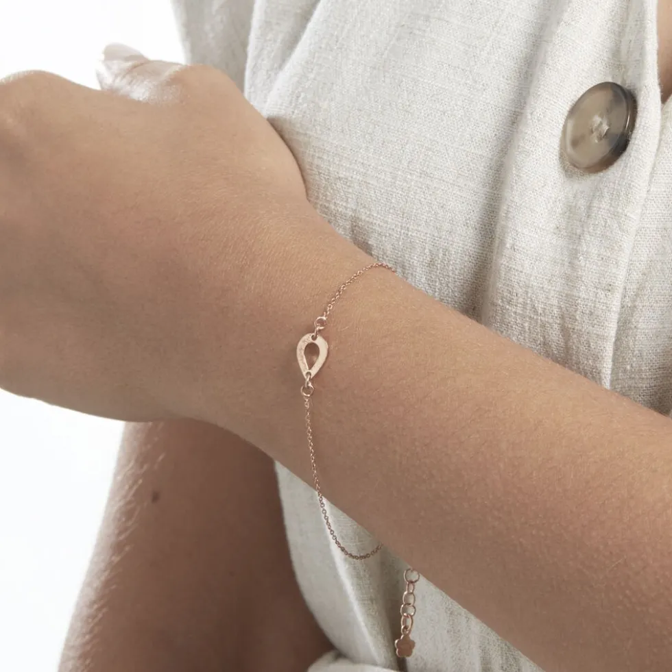 Bracelet Anh Argent Rose