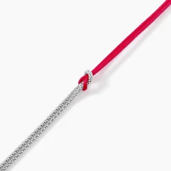 Bracelet Anicha Argent Blanc