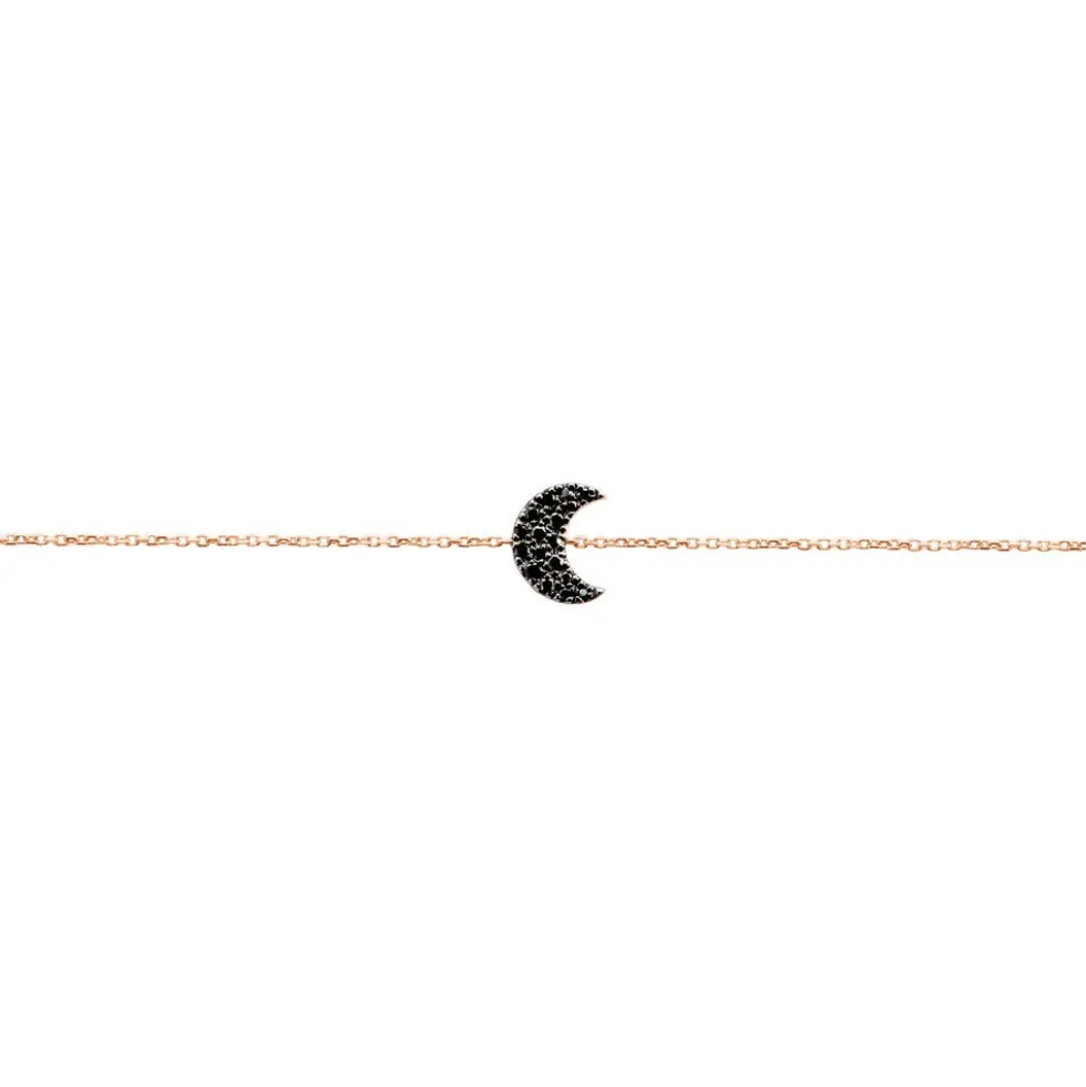 Bracelet Anne-marie Or Rose Diamant