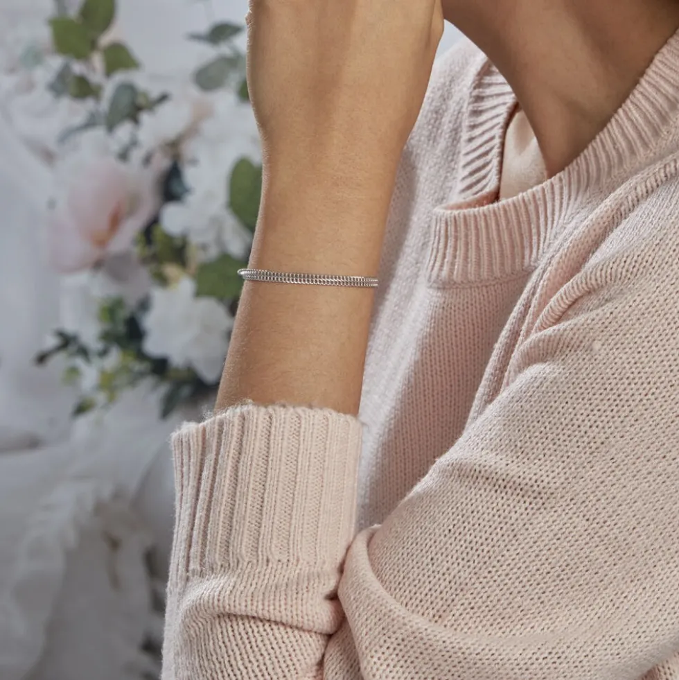 Bracelet Anne-sylvieae Argent Blanc