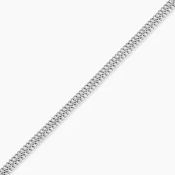 Bracelet Anne-sylvieae Argent Blanc