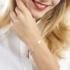 Bracelet Argent Blanc Bakia