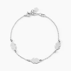 Bracelet Argent Blanc Bakia