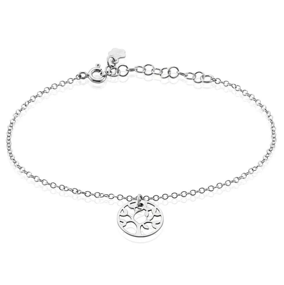 Bracelet Argent Blanc Boriennus