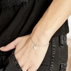 Bracelet Argent Blanc Jim