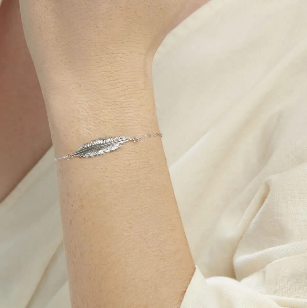 Bracelet Argent Blanc Jubba