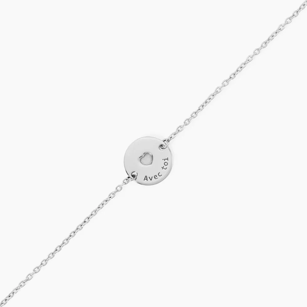 Bracelet Argent Blanc Nevada