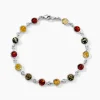 Bracelet Argent Blanc Rosalie Ambres