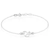 Bracelet Argent Blanc Waly