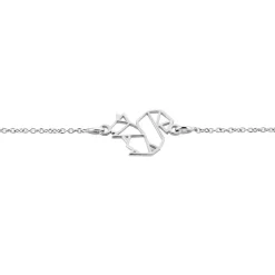Bracelet Argent Blanc Waly