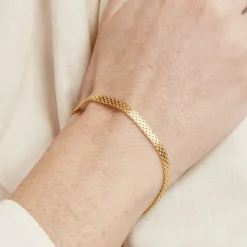 Bracelet Argent Jaune Carola