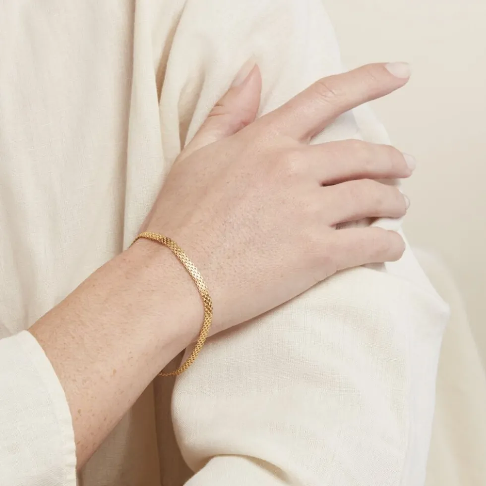Bracelet Argent Jaune Carola