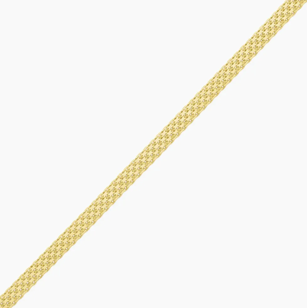Bracelet Argent Jaune Carola