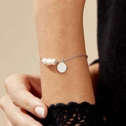 Bracelet Argent Letinno Perles