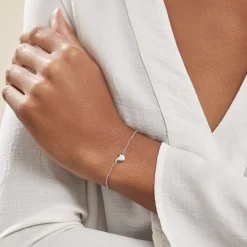Bracelet Argent Santiago Oxydes De Zirconium