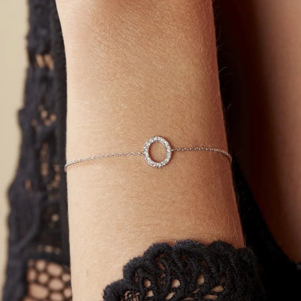 Bracelet Argent Umbria Oxydes De Zirconium