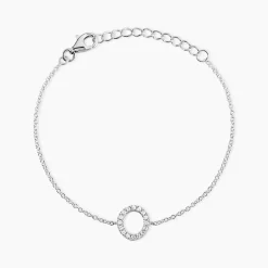 Bracelet Argent Umbria Oxydes De Zirconium