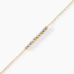 Bracelet Aurelya Or Bicolore