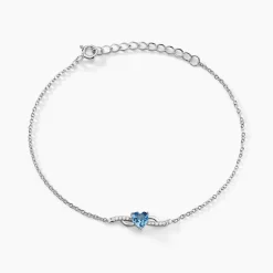 Bracelet Avalon Argent Blanc Oxyde De Zirconium