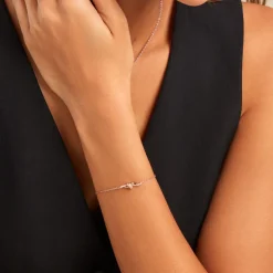 Bracelet Avalon Argent Rose Oxyde De Zirconium