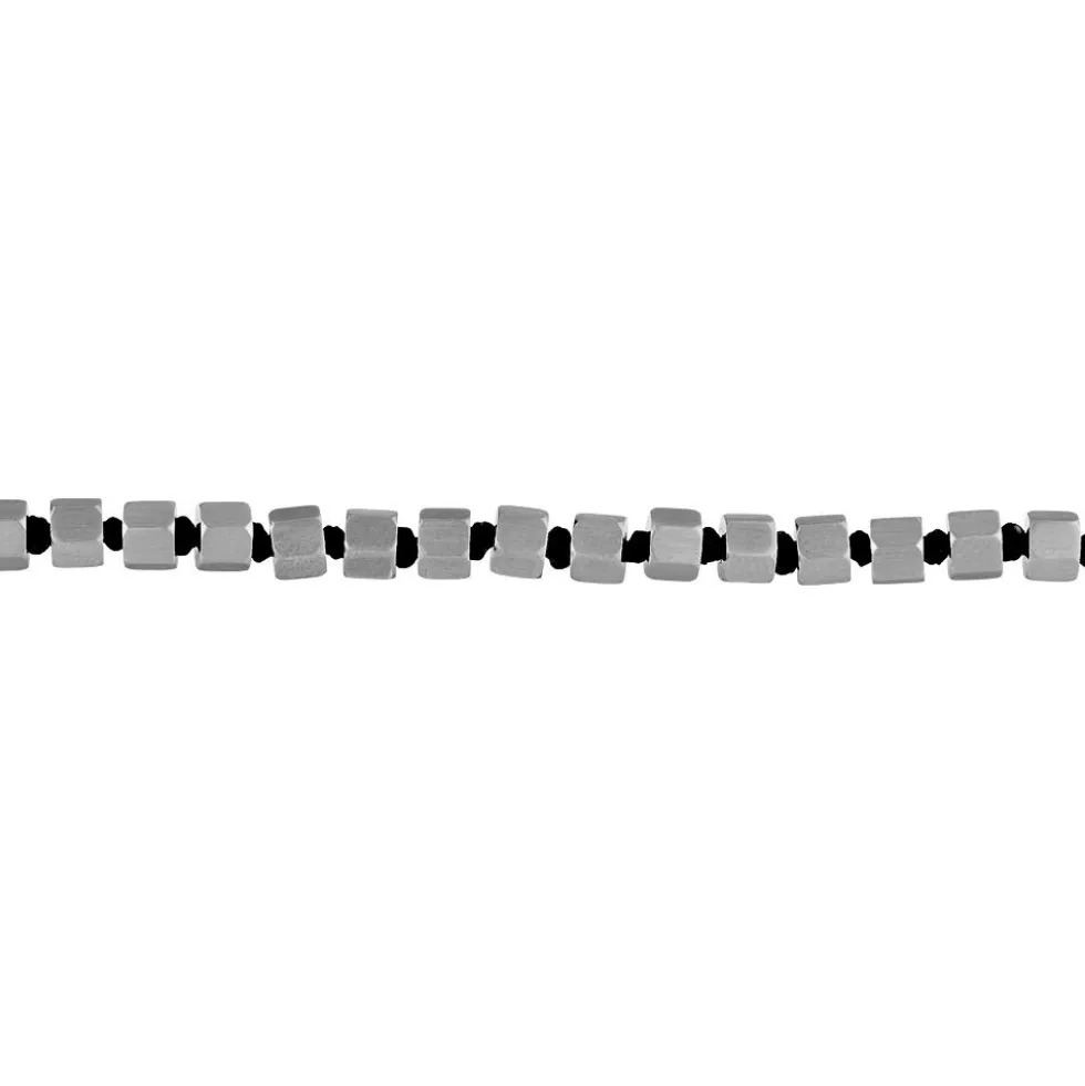 Bracelet Bassirou Acier Blanc