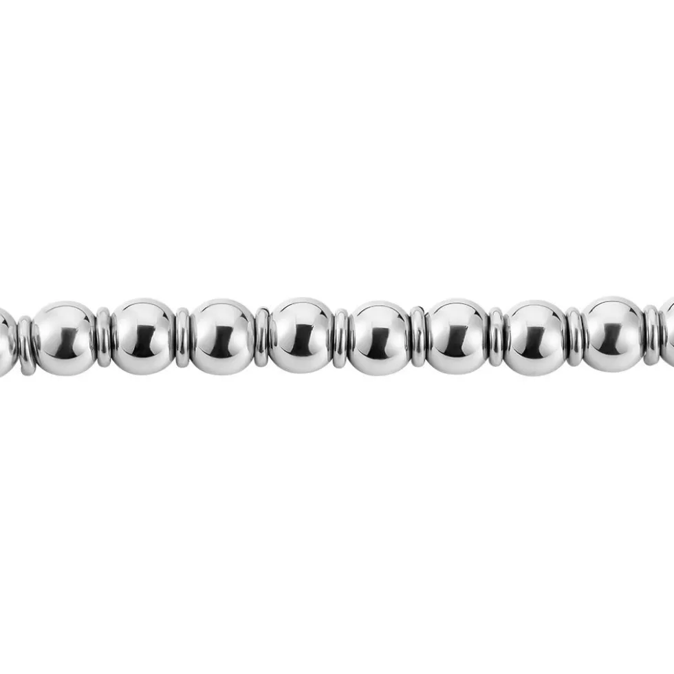 Bracelet Bilou Acier Blanc