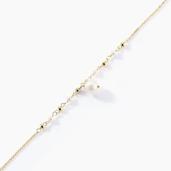 Bracelet Bindy Or Jaune Perle De Culture