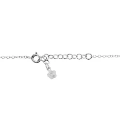 Bracelet Blandine Argent Blanc
