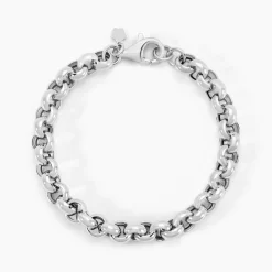 Bracelet Carola Maille Jaseron Argent Blanc