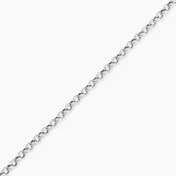 Bracelet Carola Maille Jaseron Argent Blanc