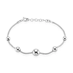 Bracelet Catarina Argent Blanc