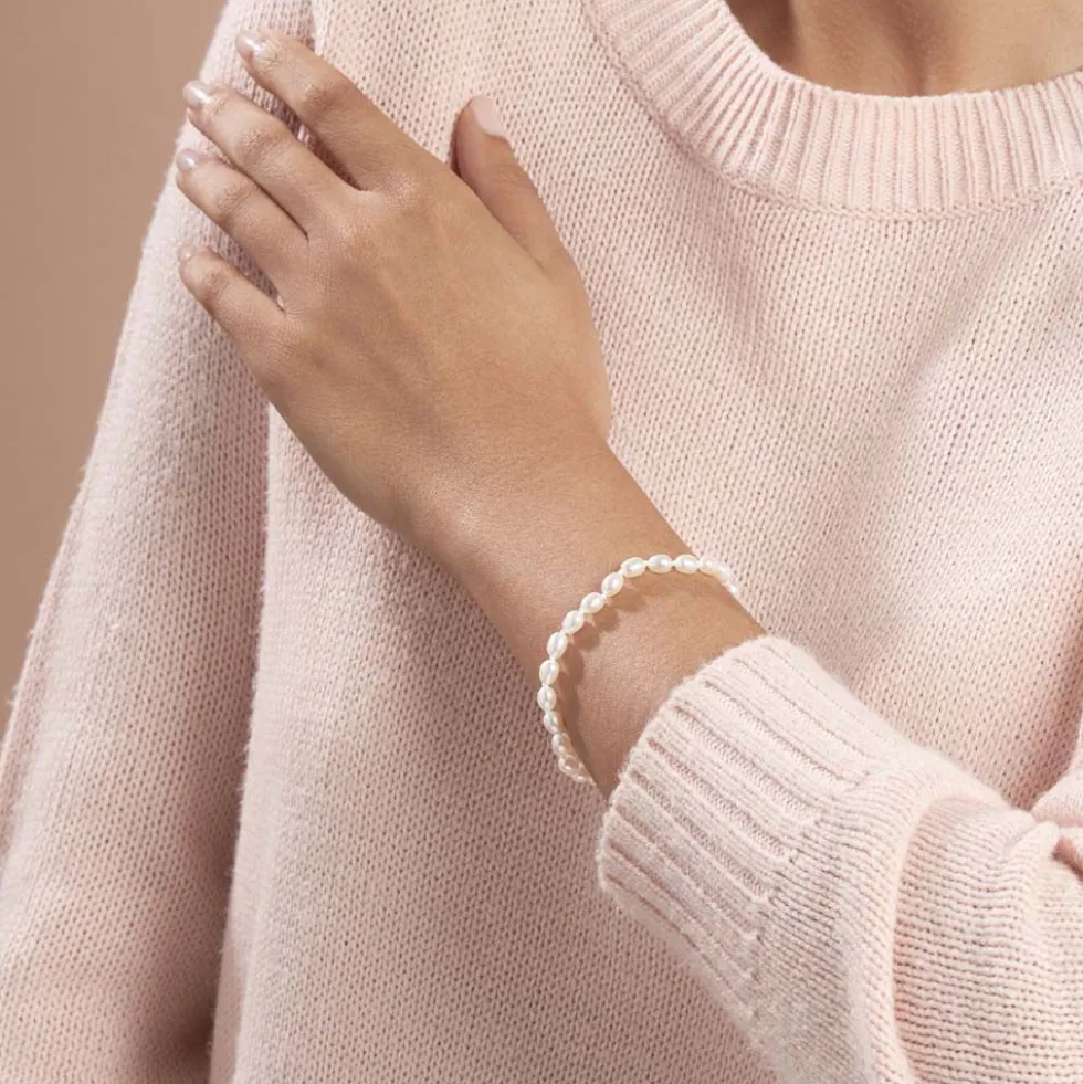 Bracelet Cati Or Jaune Perle De Culture