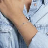 Bracelet Celia Argent Blanc Oxyde De Zirconium