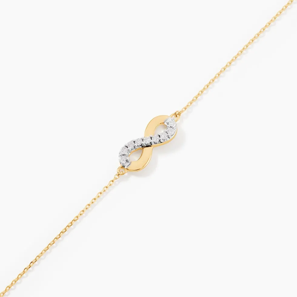 Bracelet Chlothilde Or Jaune Diamant
