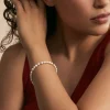 Bracelet Ciriola Or Jaune Perle De Culture
