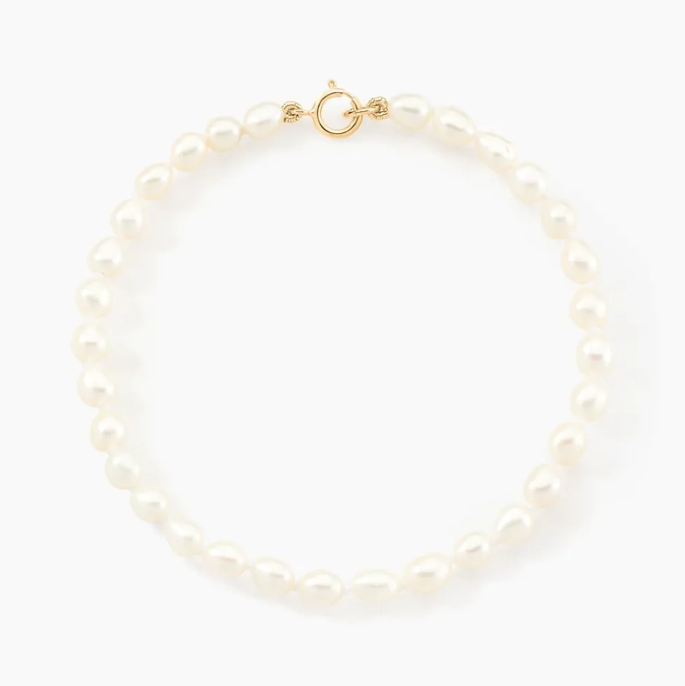Bracelet Clementia Or Jaune Perle De Culture