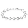 Bracelet Cleofee Argent Blanc