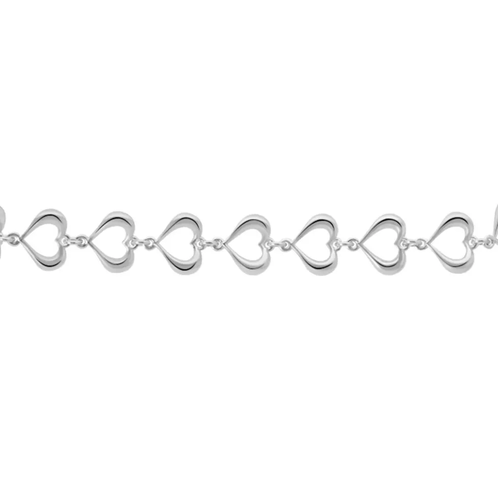 Bracelet Cleofee Argent Blanc