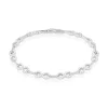 Bracelet Coline Argent Blanc Oxyde De Zirconium