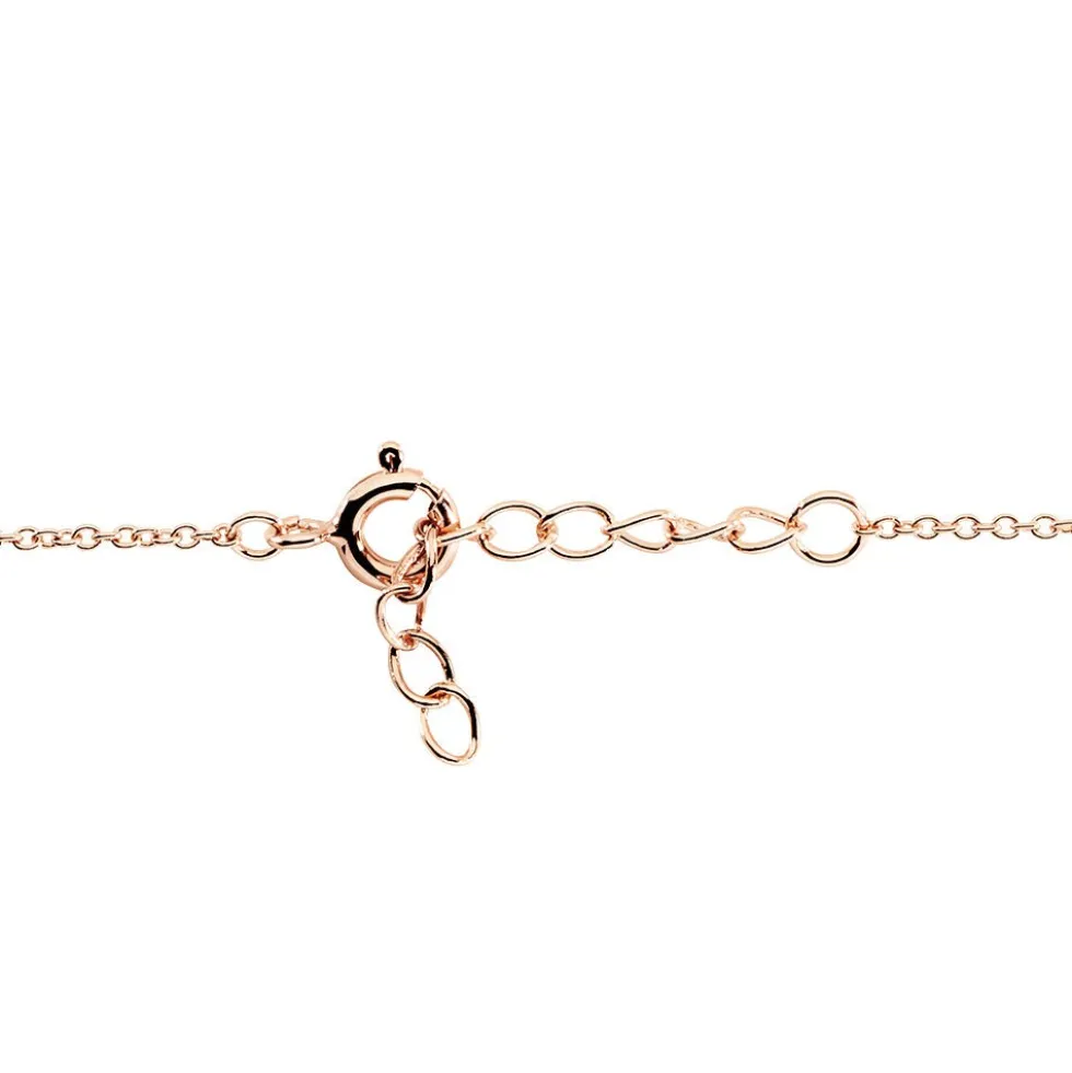 Bracelet Collin Argent Rose Oxyde De Zirconium