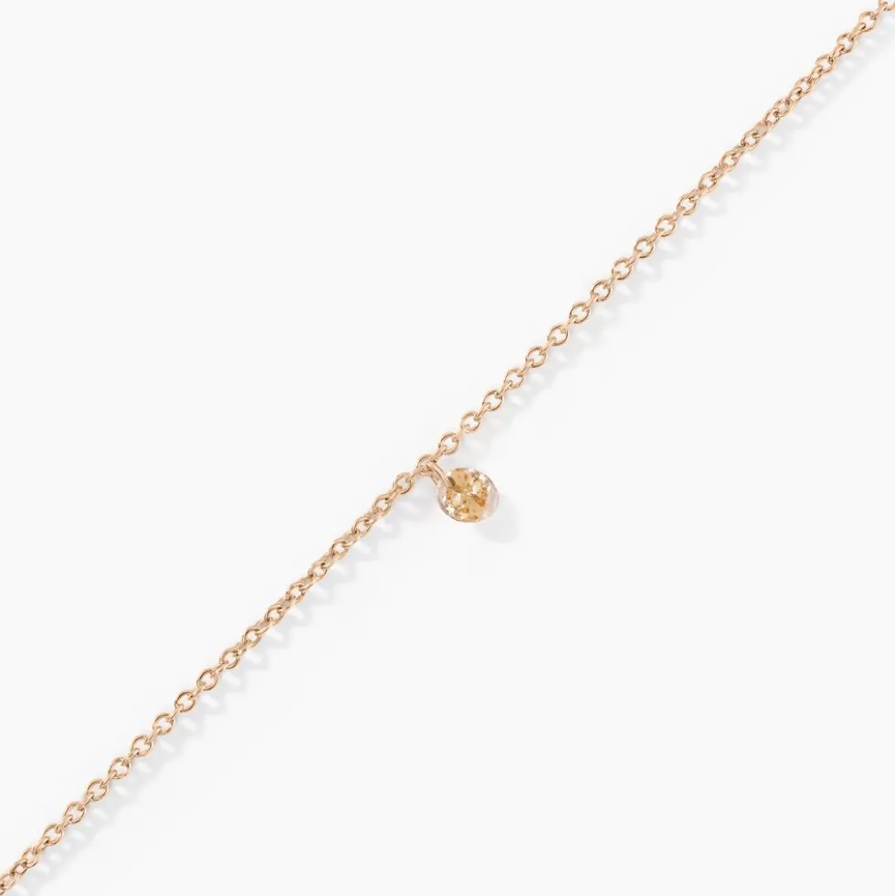 Bracelet Constantin Argent Rose Oxyde De Zirconium