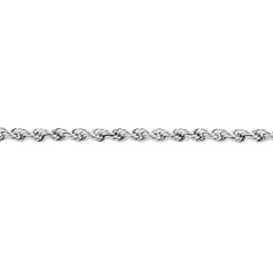 Bracelet Cordelia Maille Corde Or Blanc