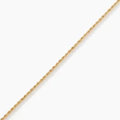 Bracelet Cordelia Maille Corde Or Jaune