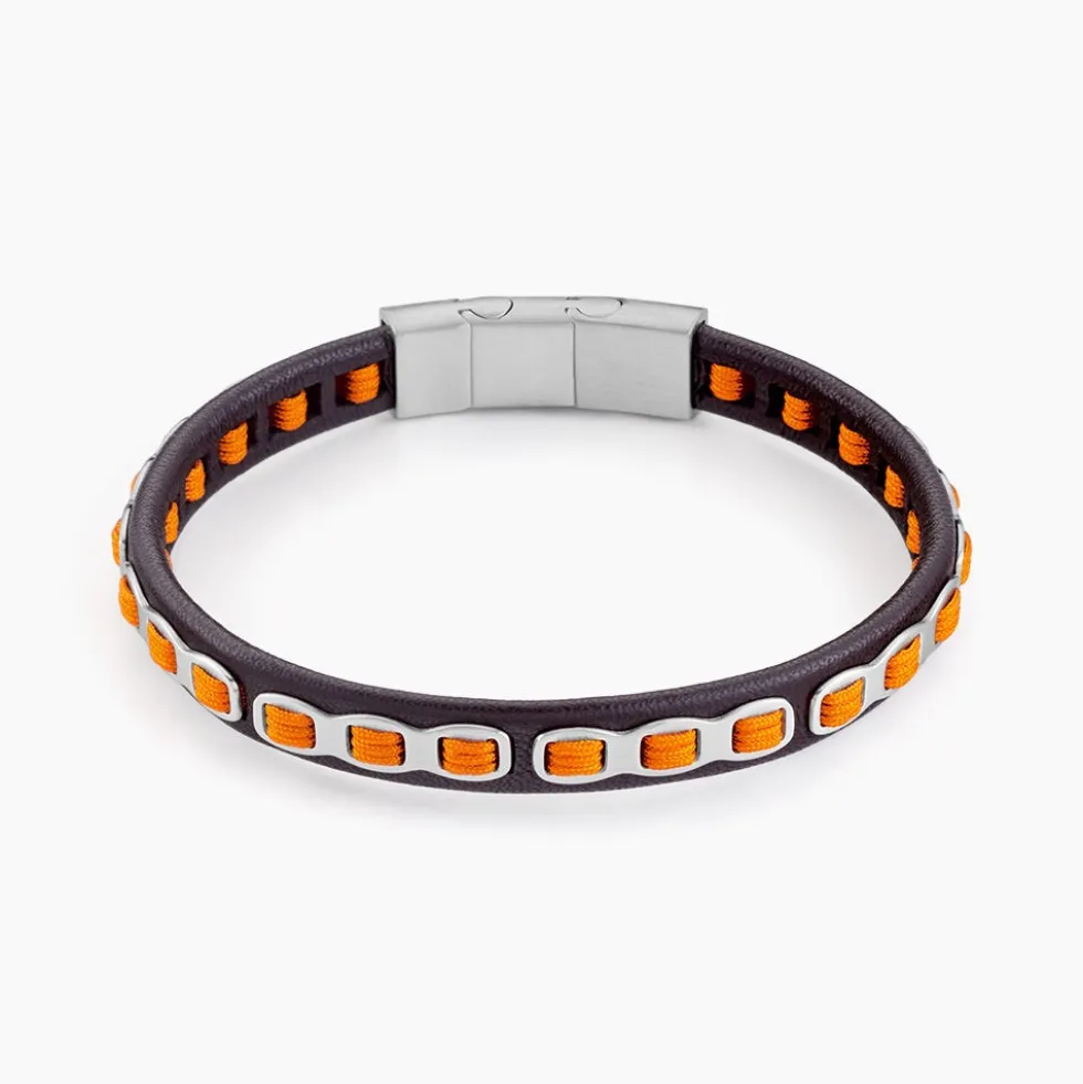 Bracelet Cuir De Vache Marron